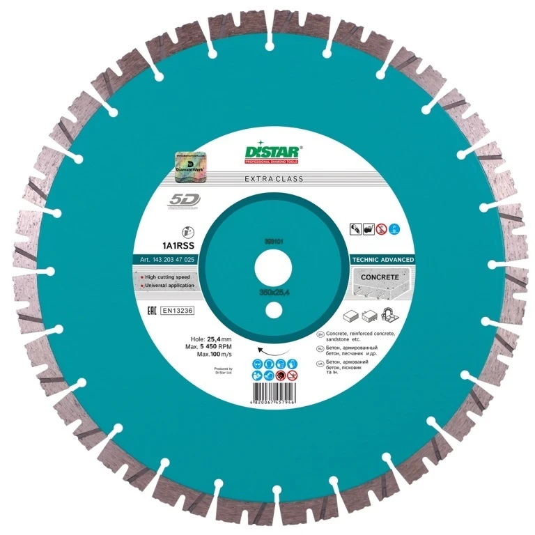 Disc diamantat 1a1rss/c3-h technic advanced d300 2