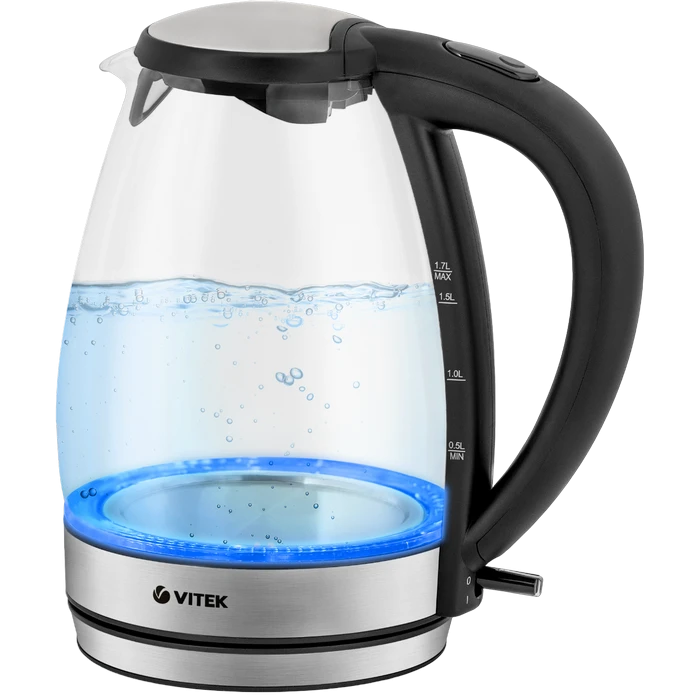 Электрочайник vitek vt-7046, чёрный 8