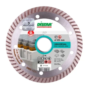 Алмазный диск turbo universal bestseller d125