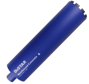Алмазное сверло dds-w d132x450-10x1 1/4 unc для железобетона