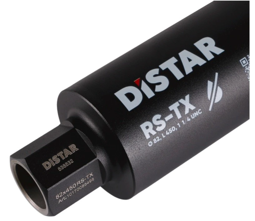 Алмазное сверло dds-w 082x450-6x1 1/4 unc dld 082 rs-tx 3