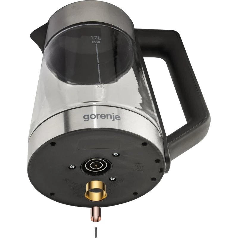 Fierbător electric gorenje k17trg, oțel inoxidabil | negru 8