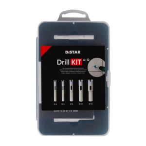 Carote diamantate set drillkit 6-12mm