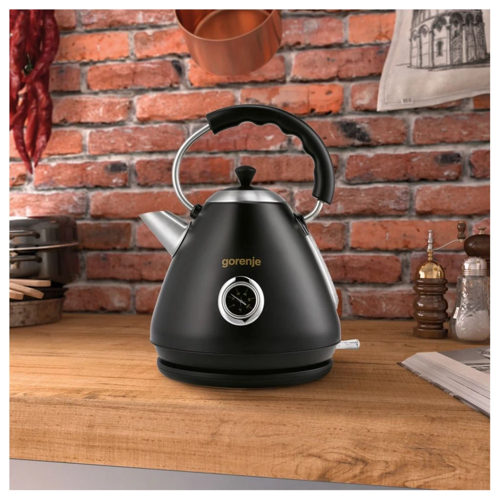 Электрочайник gorenje k17clbk, чёрный 3