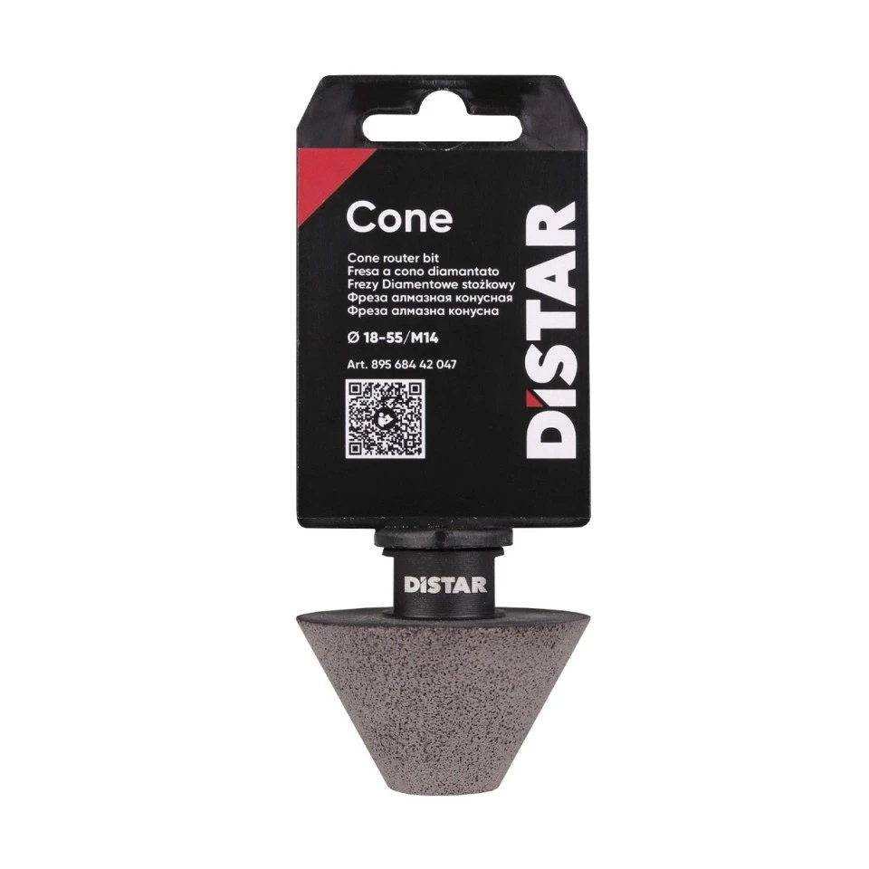 Freza diamantata conica cone 18-55/m14 5