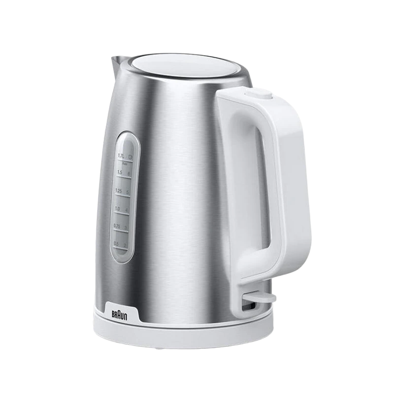 Fierbător electric braun wk 1500 wh, alb | oţel inoxidabil 5