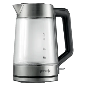 Электрочайник gorenje k17ged, серебристый