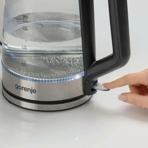 Электрочайник gorenje k17ged, серебристый Thumbnail 7