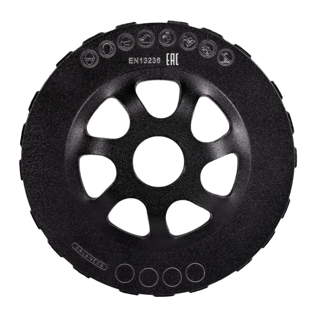 Алмазная чашечная шлифовальная фреза dgs-s 125/22,23-14 pro tech 4