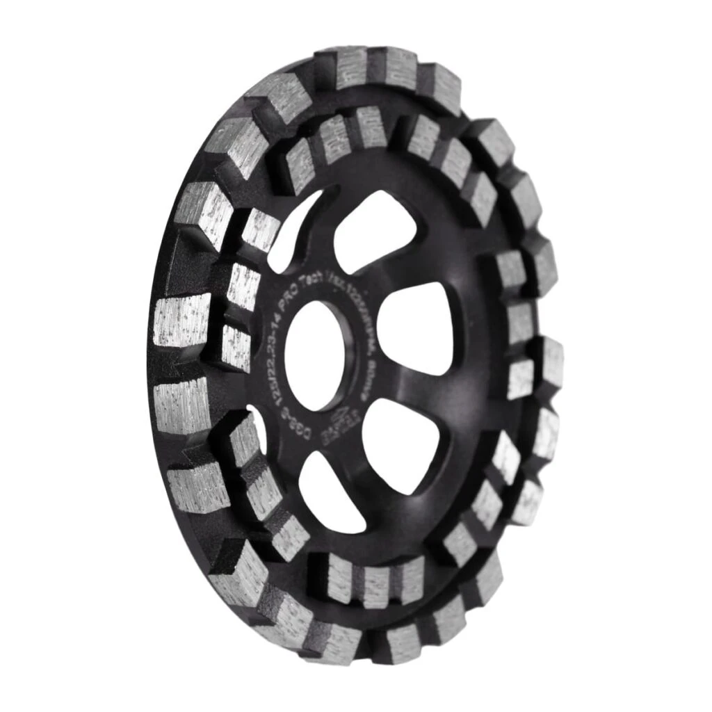 Алмазная чашечная шлифовальная фреза dgs-s 125/22,23-14 pro tech 5