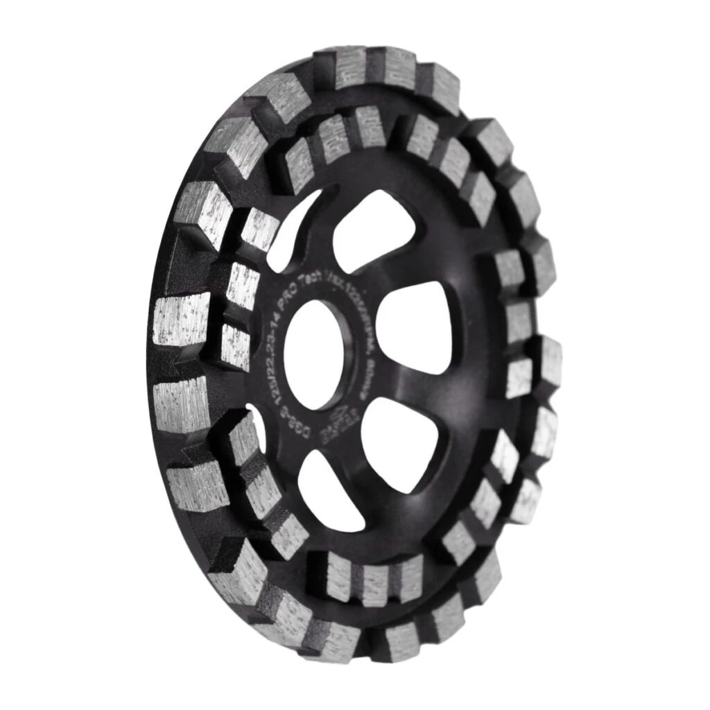 Алмазная чашечная шлифовальная фреза dgs-s 125/22,23-14 pro tech 4