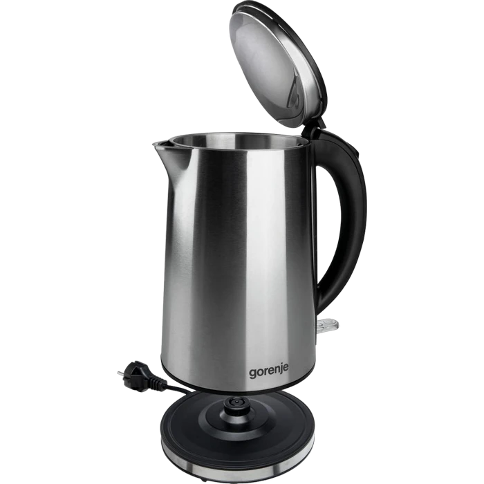 Электрочайник gorenje k15dws, нержавеющая сталь  2