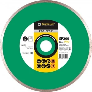 Disc diamantat 1a1r baumesser stein pro d200
