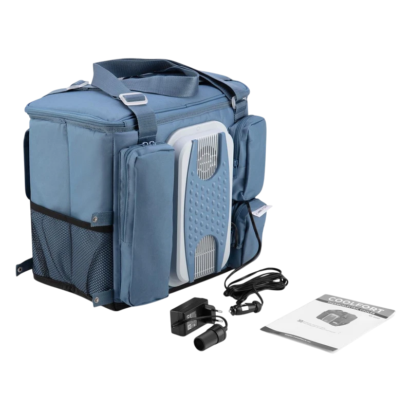 Geanta frigorifica coolfort cf-0232, 32l, albastru deschis 4