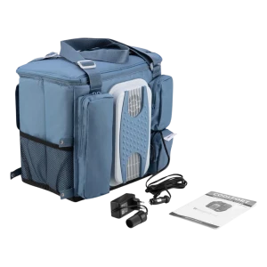 Geanta frigorifica coolfort cf-0232, 32l, albastru deschis Thumbnail 4