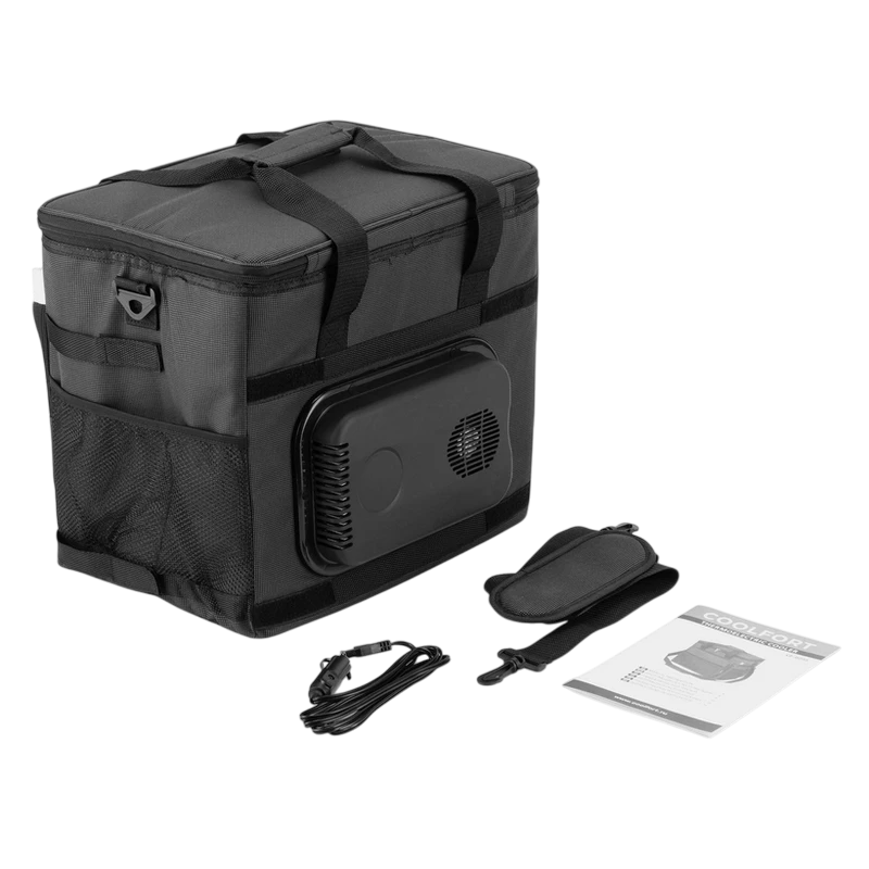 Cумка-холодильник coolfort cf-0235, 29л, черный | серый 3