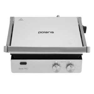 Электрический Гриль Polaris PGP 2803, 2000Вт, Серебристый