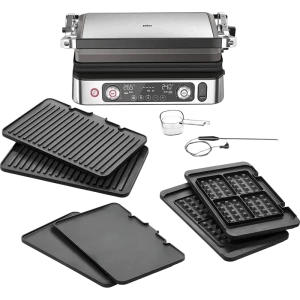 Grătar electric braun cg 9167, 2200w, titan | oţel inoxidabil Thumbnail 3