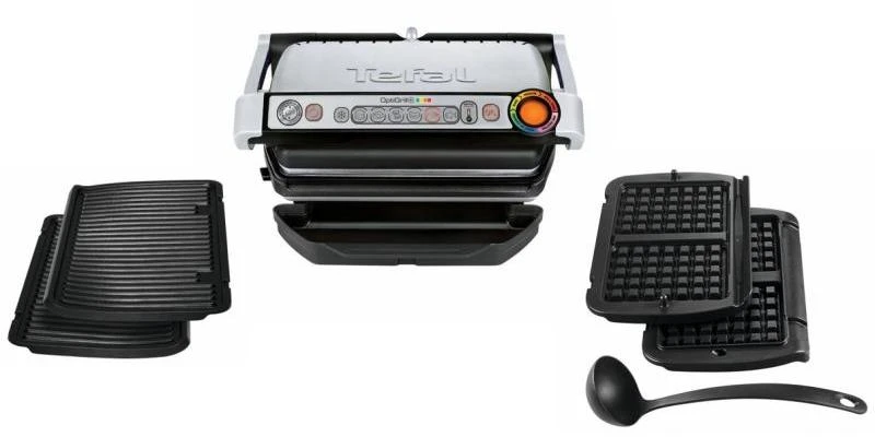 Grătar electric tefal optigrill, 2000w, argintiu 7