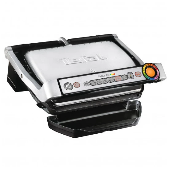 Grătar electric tefal optigrill, 2000w, argintiu 2