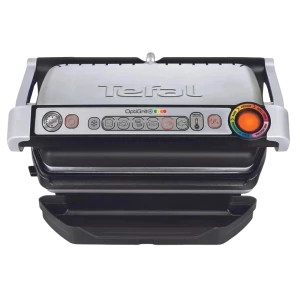 Электрический Гриль Tefal OptiGrill, 2000Вт, Серебристый
