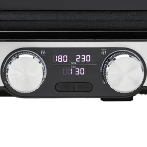 Grătar electric polaris pgp2302d, 2000w, argintiu Thumbnail 2