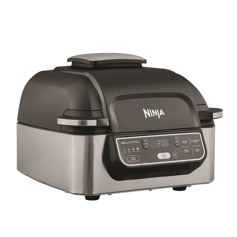 Grătar electric ninja sizzle ag301eu, 1760w, negru | argintiu 2