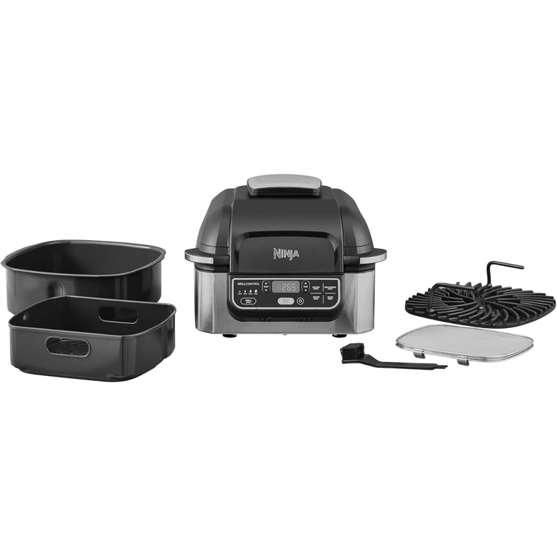 Grătar electric ninja sizzle ag301eu, 1760w, negru | argintiu 6
