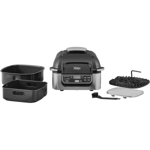 Grătar electric ninja sizzle ag301eu, 1760w, negru | argintiu Thumbnail 6