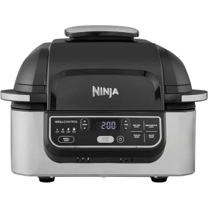 Grătar electric ninja sizzle ag301eu, 1760w, negru | argintiu