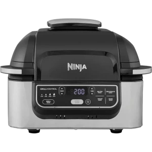Электрический Гриль Ninja Sizzle AG301EU, 1760Вт, Чёрный | Серебристый