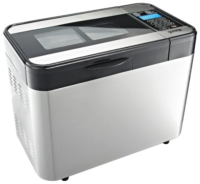Хлебопечка gorenje bm1400 e, серебристый 3