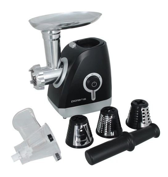 Мясорубка polaris pmg2027l, чёрный 4