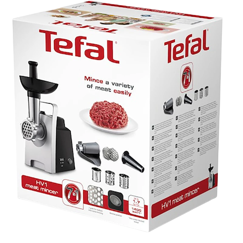 Мясорубка tefal ne-109838, чёрный 9