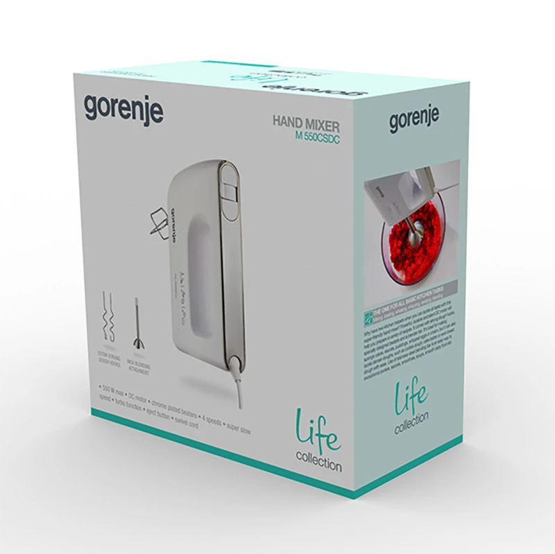 Миксер ручной gorenje m 550csdc, white 10