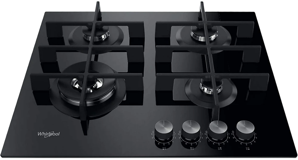 Газовая варочная панель whirlpool gowl 628/nb, чёрный 3