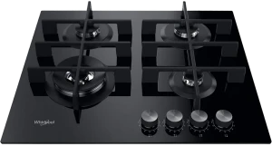 Газовая варочная панель whirlpool gowl 628/nb, чёрный Thumbnail 3