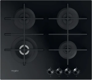 Газовая варочная панель whirlpool gowl 628/nb, чёрный