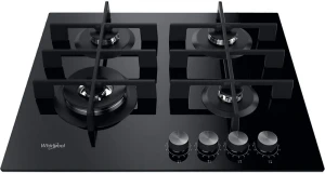 Газовая варочная панель whirlpool gowl 628/nb, чёрный Thumbnail 4