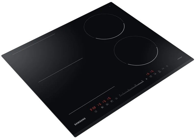 Plită cu inducție samsung nz64r3747bk/wt, negru 3