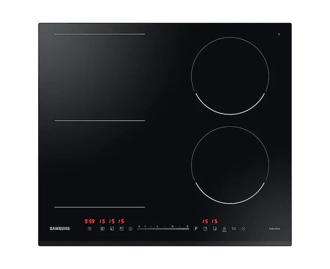 Plită cu inducție samsung nz64r3747bk/wt, negru 2