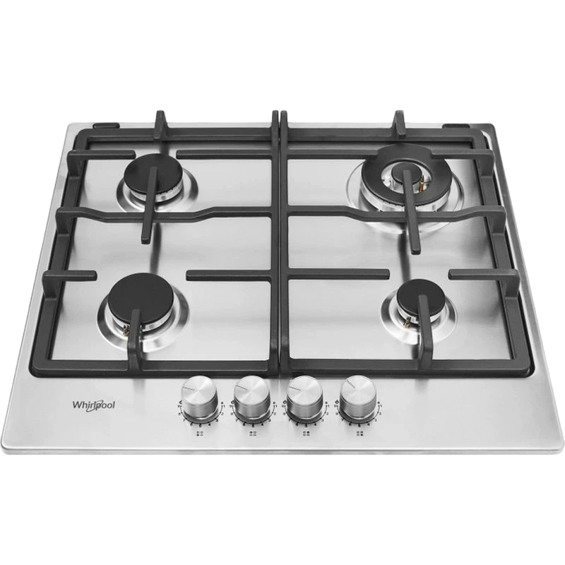 Plită pe gaz whirlpool tgml 661 ix, oțel inoxidabil 10