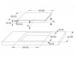 Индукционная плита gorenje it 645 bcsc, черный Thumbnail 3