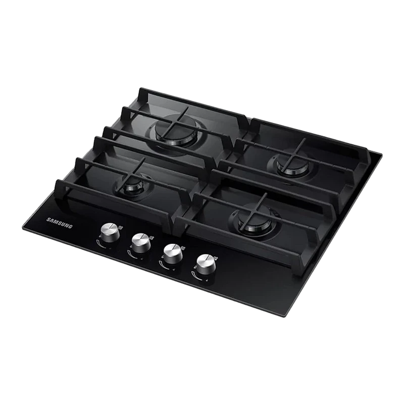 Plită pe gaz samsung na64h3000ak/wt, negru 5