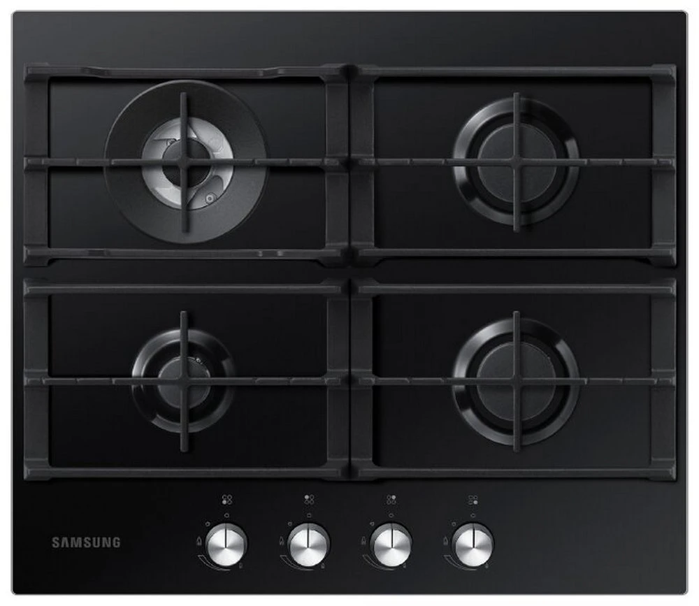 Plită pe gaz samsung na64h3030ak/wt, negru 3