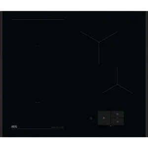 Индукционная варочная панель aeg nig64b30ab, чёрный