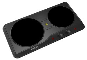 Plită electrică mini brock hpi3002bk, negru Thumbnail 2