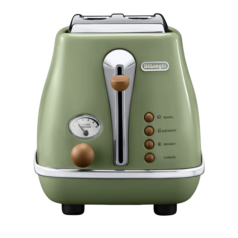 Toaster delonghi ctov 2103 gr, verde 5
