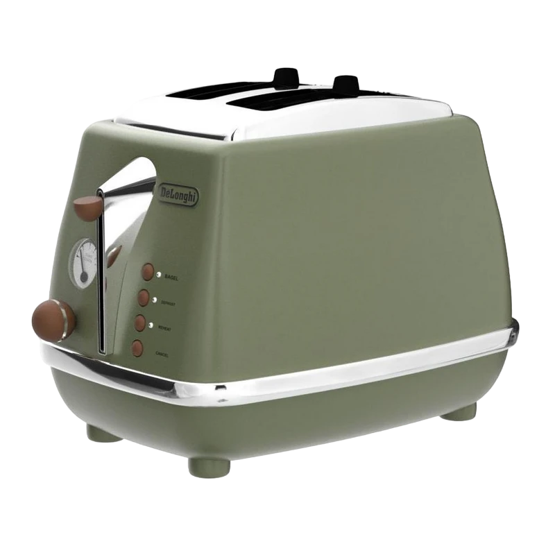 Toaster delonghi ctov 2103 gr, verde 3