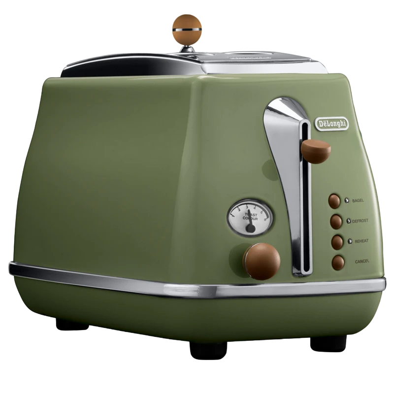 Toaster delonghi ctov 2103 gr, verde 6